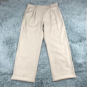 MM LaFleur Tan adjustable length trousers